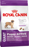 Royal Canin Giant Puppy Active (Джайнт паппи актив) Полнорационный сухой корм для щенков собак очень крупных размеров (вес взрослой собаки более 45 кг) с высокими энергетическими потребностями в возрасте до 8 месяцев