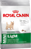 Royal Canin Mini Light - сухой корм для собак мелких размеров (вес взрослой собаки до 10 кг) старше 10 месяцев, склонных к набору веса.
